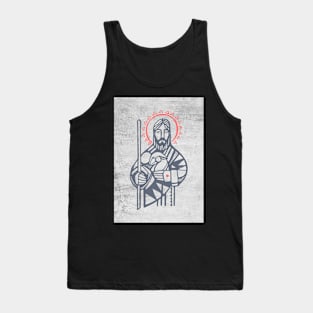 Jesus Christ Good Shepherd Tank Top